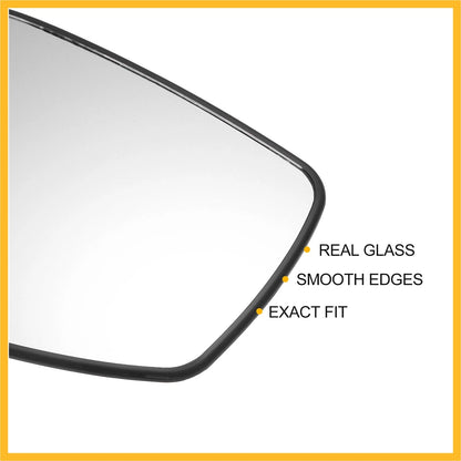 Left Driver Side Heated Mirror Glass for Honda Odyssey (2005–2010)