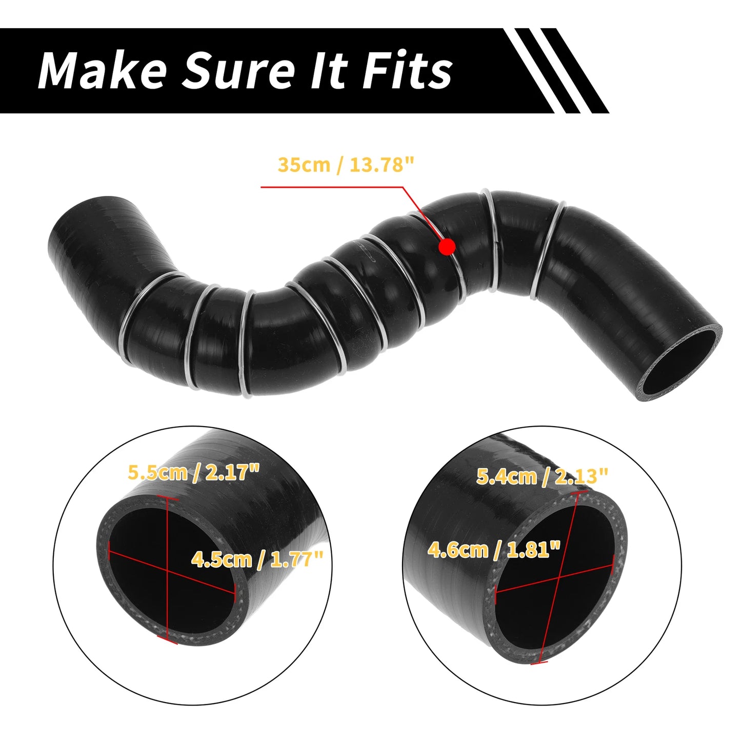 1 Pc Intake Hose for Nissan Qashqai 1.5 DCI (2007–2015) No. 14463JD51A