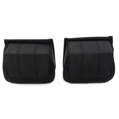 Lower Door Pocket Bags for Harley Touring Road Street Glide Black (1996-2013)
