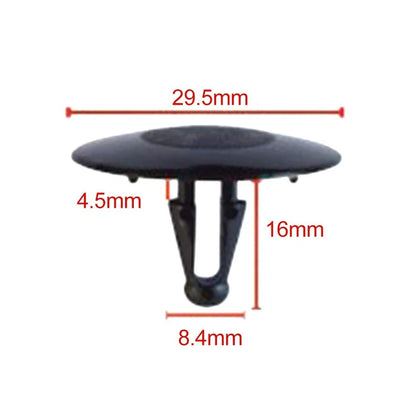 15x Hood Insulation Retainer Nylon Clips Fastener for Toyota