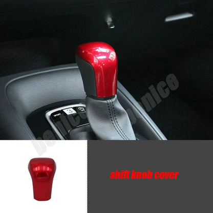14PCS Red Interior Kit Cover Trim Decor for Toyota Corolla (2019–2024)