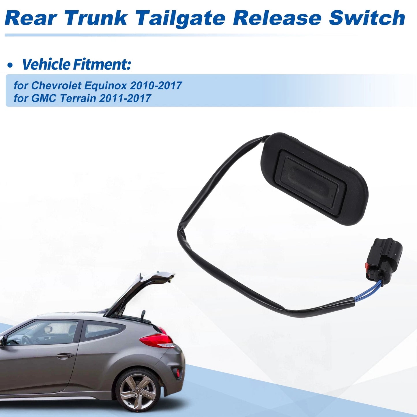 Tailgate Trunk Switch for Chevrolet Equinox (2010–2017) No. 22862011/20758237