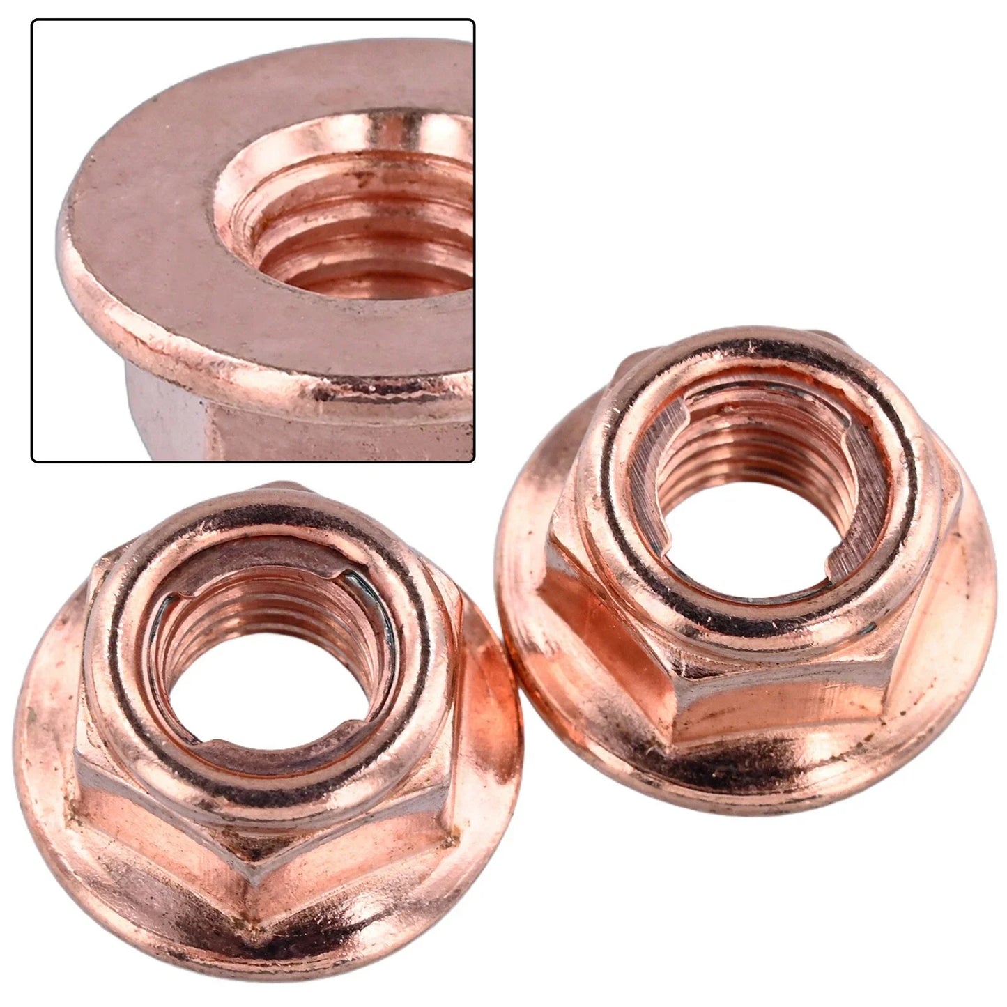 Lock Nuts M8x1 25 for Exhaust Manifolds 50 pcs