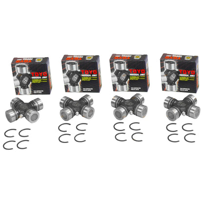 Set of 4 Tail Drive Shaft Universal U Joints for Nissan Patrol (160 MQ MK)