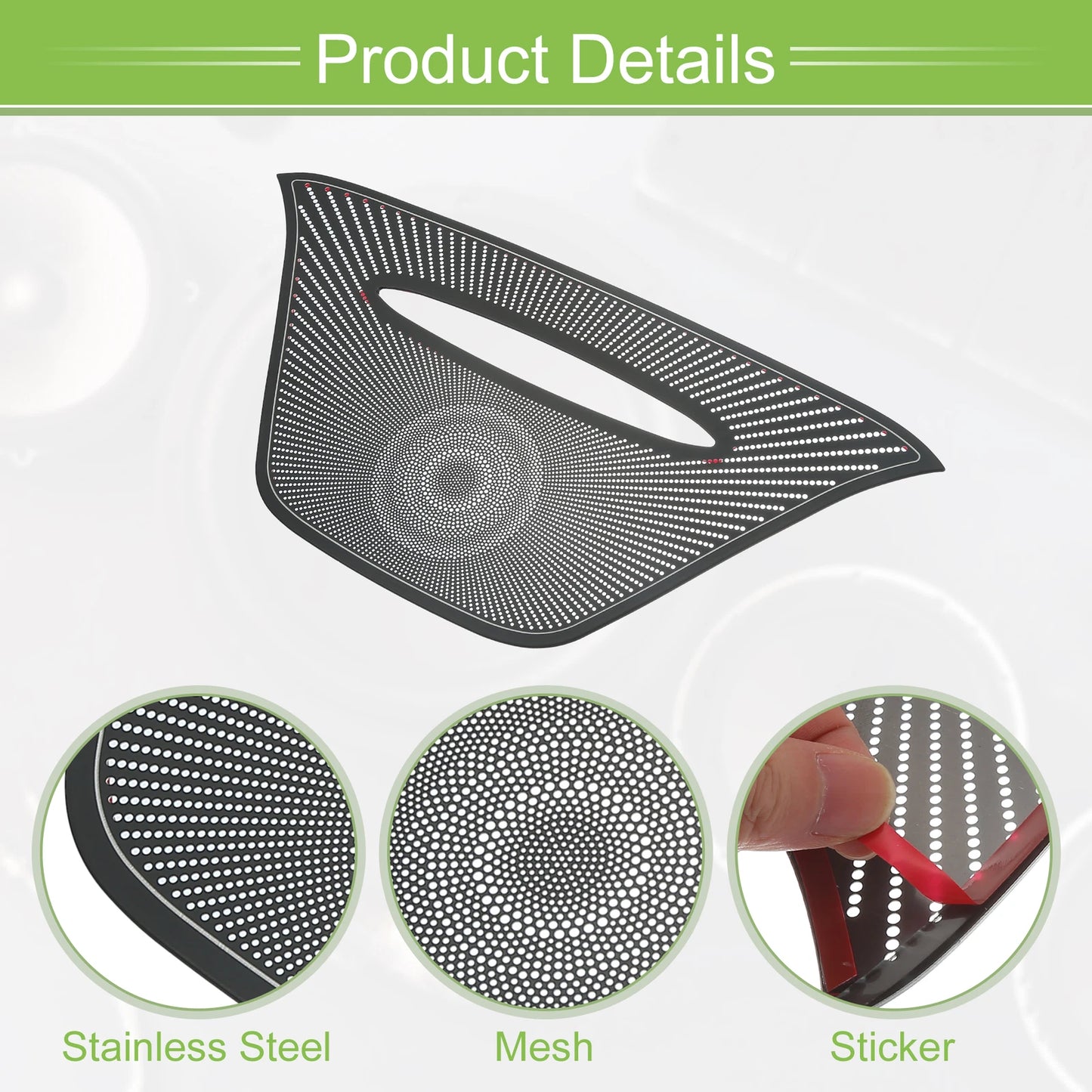 Dashboard Speaker Frame Cover Trim for Mercedes Benz GLA X156 CLA C117 W176