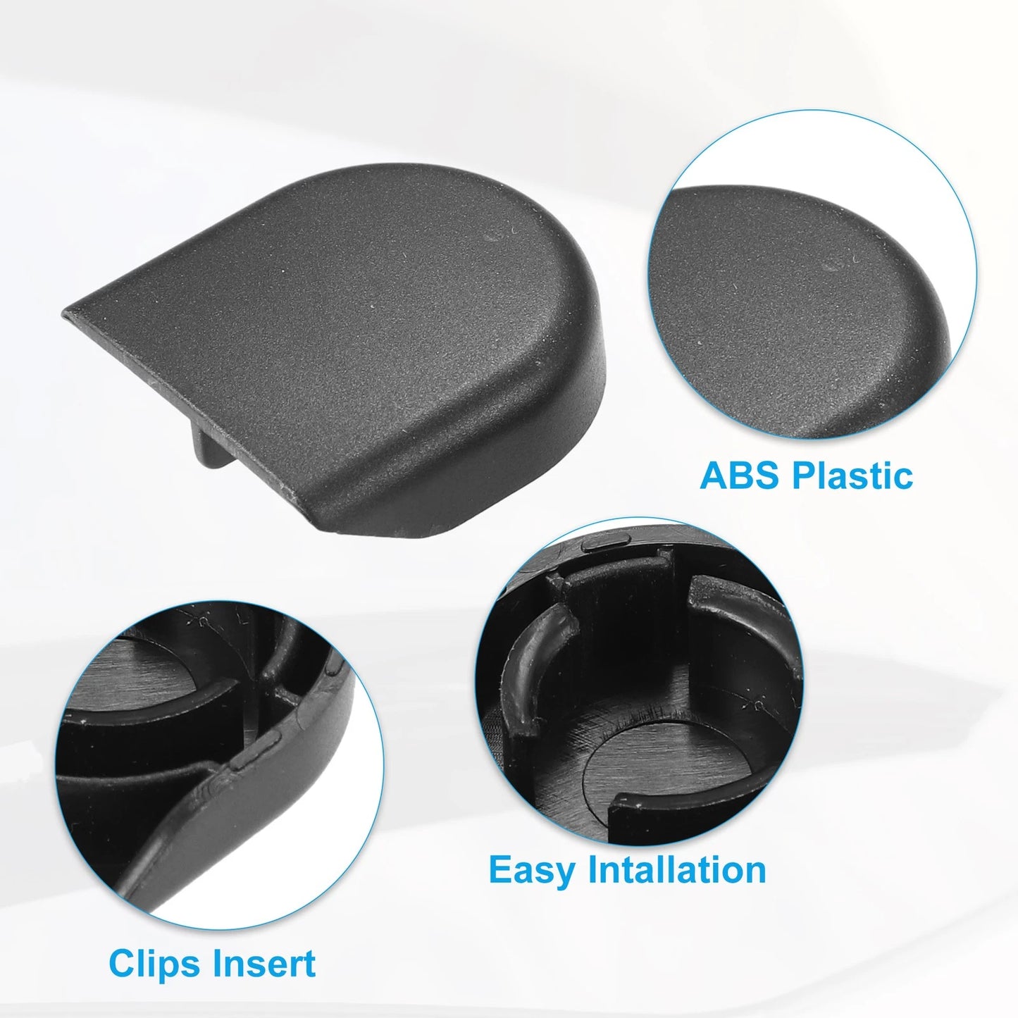 2pcs Wiper Arm Nut Cover Cap for Toyota C-HR (2018–2022)