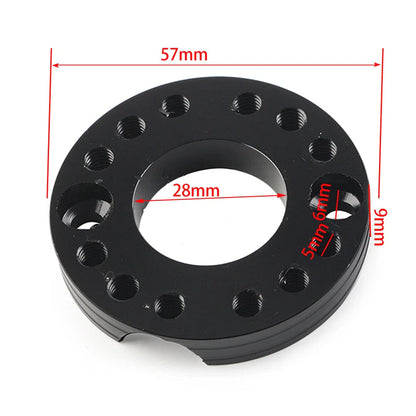 28mm Carburetor Intake Manifold Spinner Plate Adapter for Pit Dirt Bike Quad