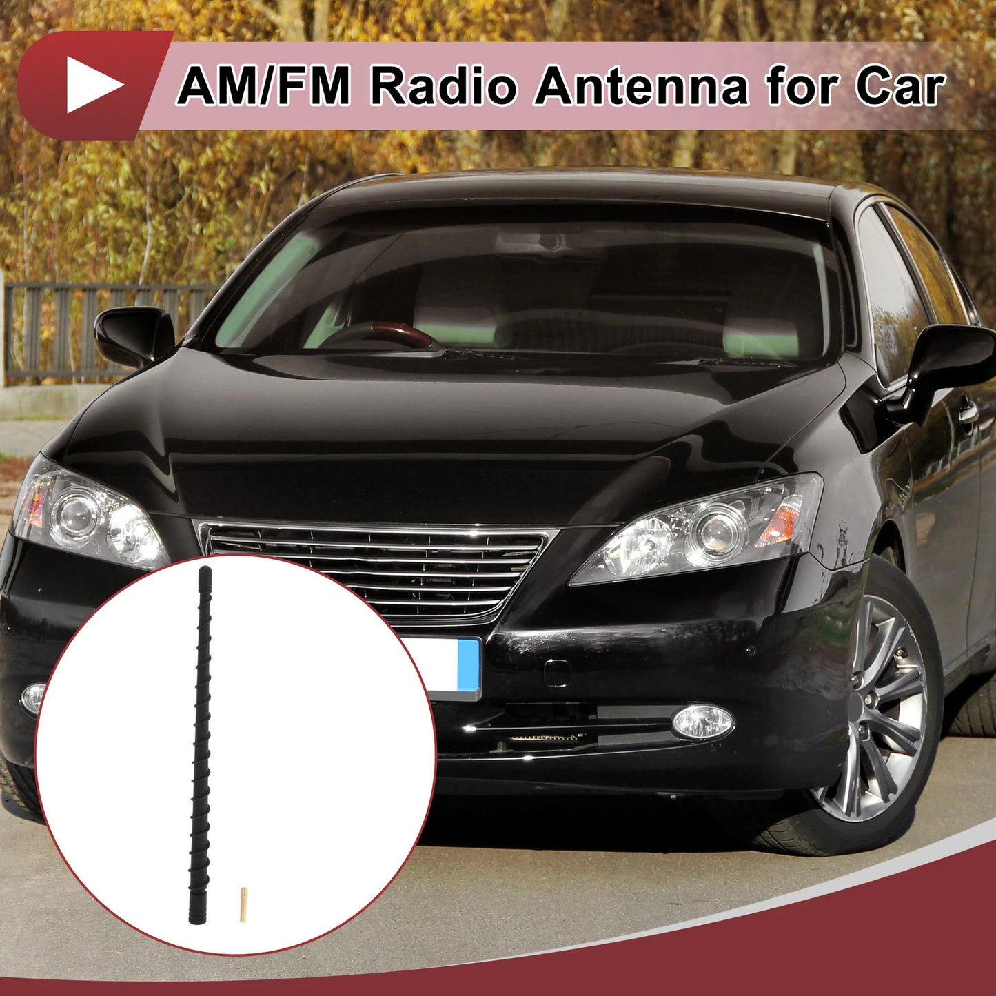AM/FM Radio Signal Antenna for Toyota (1 Set)