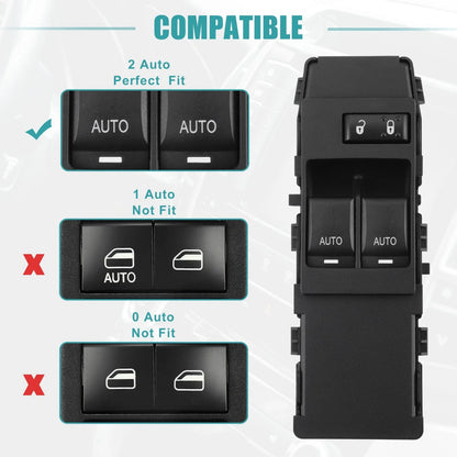 Driver Side Master Power Window Switch for Dodge Challenger (2011-2014)