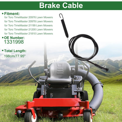 Brake Cable for Toro TimeMaster (20976, 1331998)