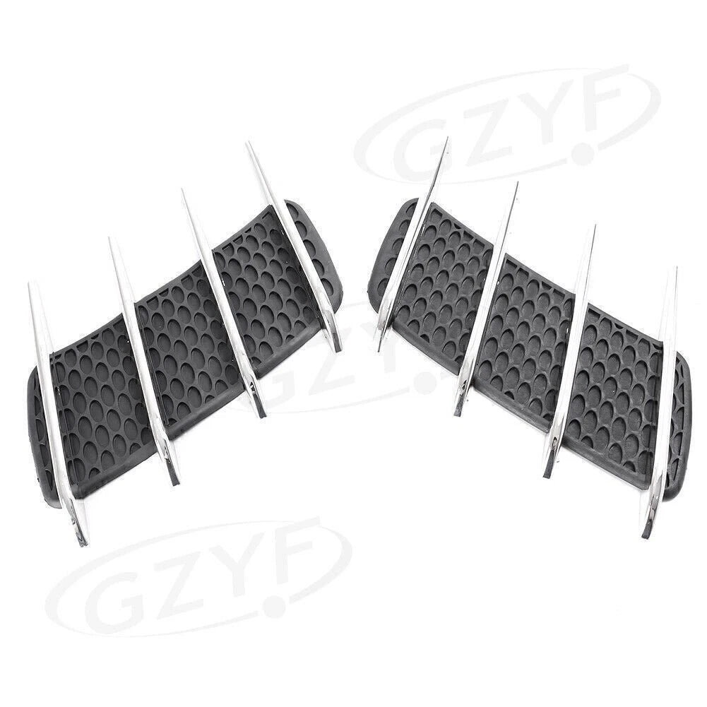Universal Motorcycle Large Side Knee Pads Windshield Deflector (All Years)