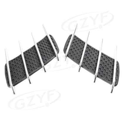 Universal Motorcycle Large Side Knee Pads Windshield Deflector (All Years)