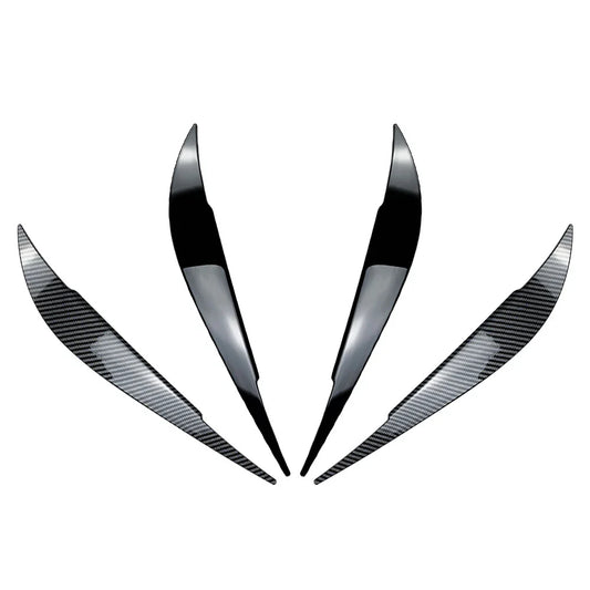 Carbon Fiber Front Headlight Eyebrow Trim for BMW 4 Series (2012-2020)