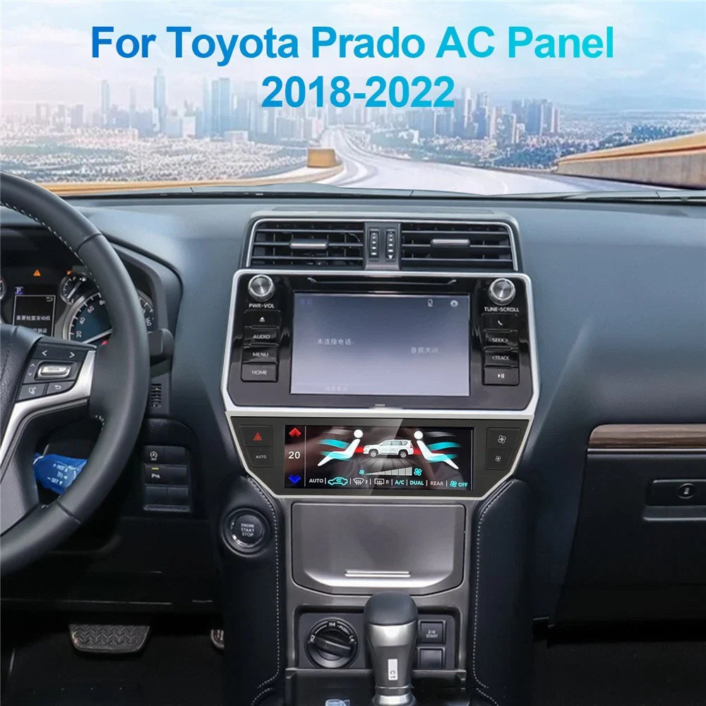 Air Conditioning Touch Screen Head Unit for Toyota Land Cruiser Prado (2009-2021)