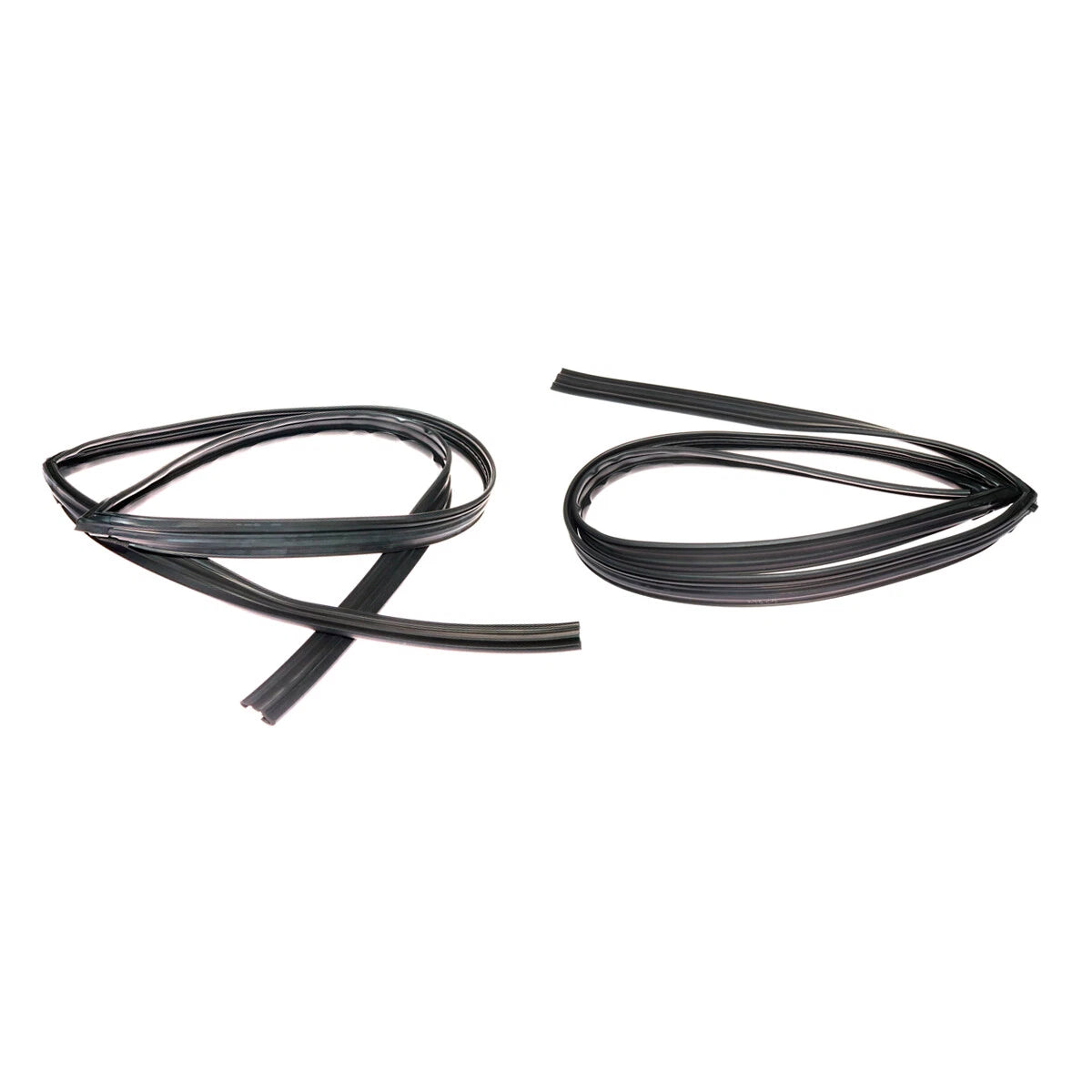 Rear Door Glass Run Channel Set for Honda Civic Hatchback 2006-2011