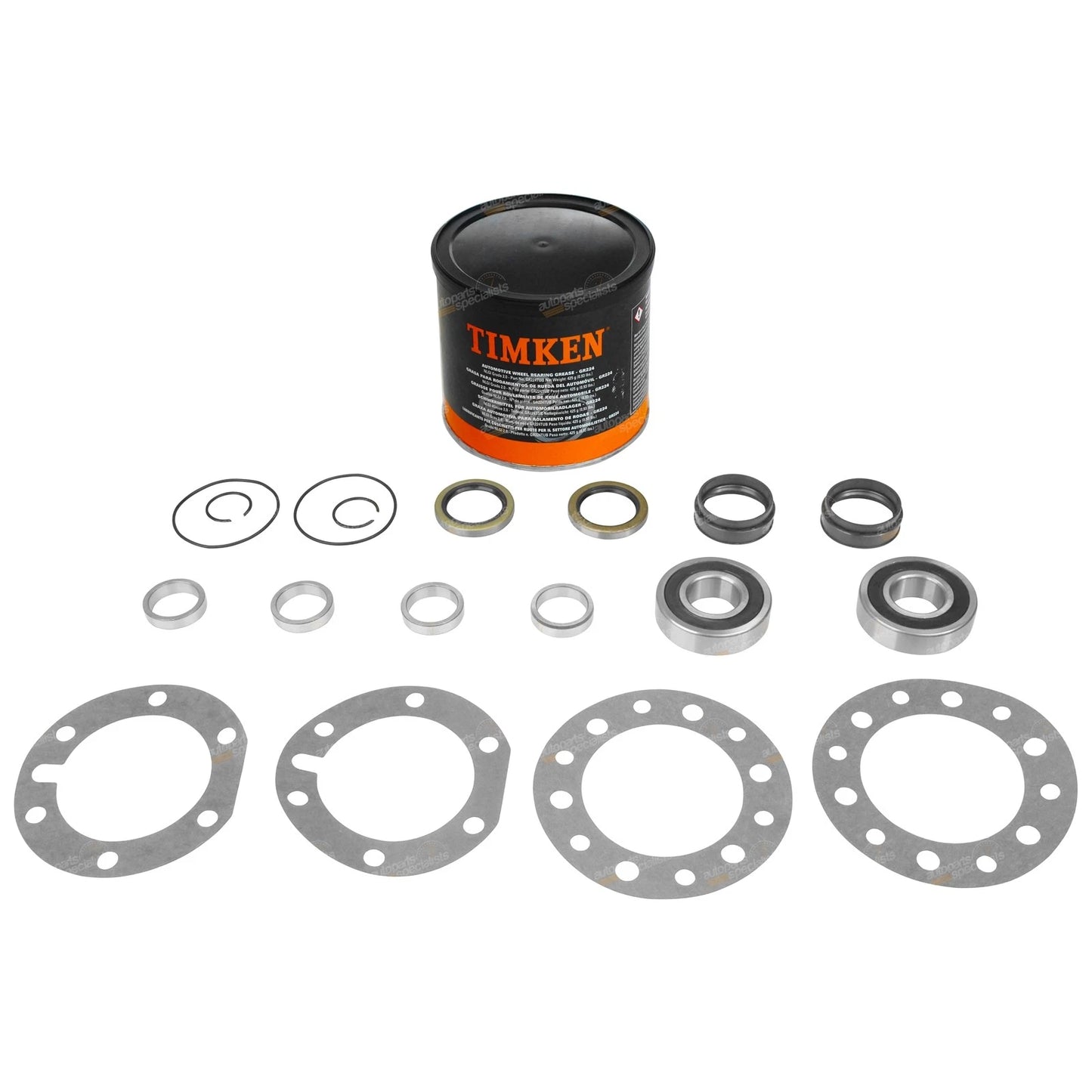 2 Rear Wheel Bearing Kits for Hilux GRN215 KDN215 RZN215 TRN215 VZN215