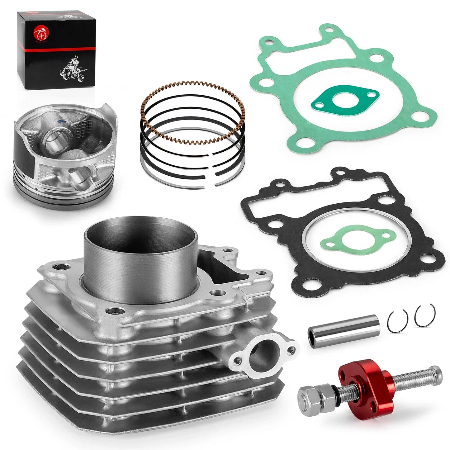 Cylinder Piston Ring Gasket Rebulid for Kawasaki Bayou 250 KLF250 (1995–2002)