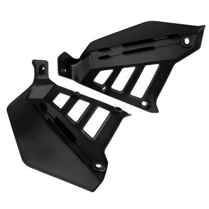Set of 2 Black Radiator Shrouds for Honda ATC250R (1985–1986)