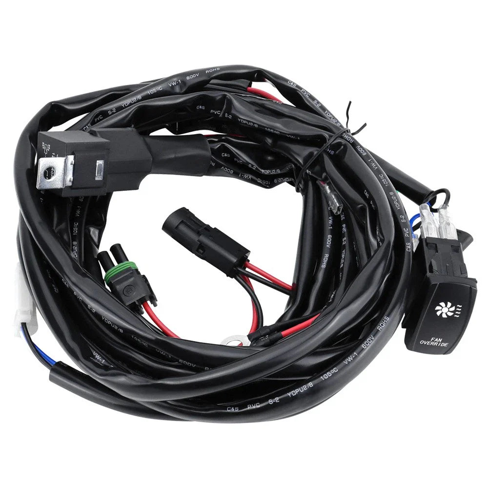 Cooling Fan Override Rocker Switch for UTV Can-Am Polaris RZR Ranger 800-900