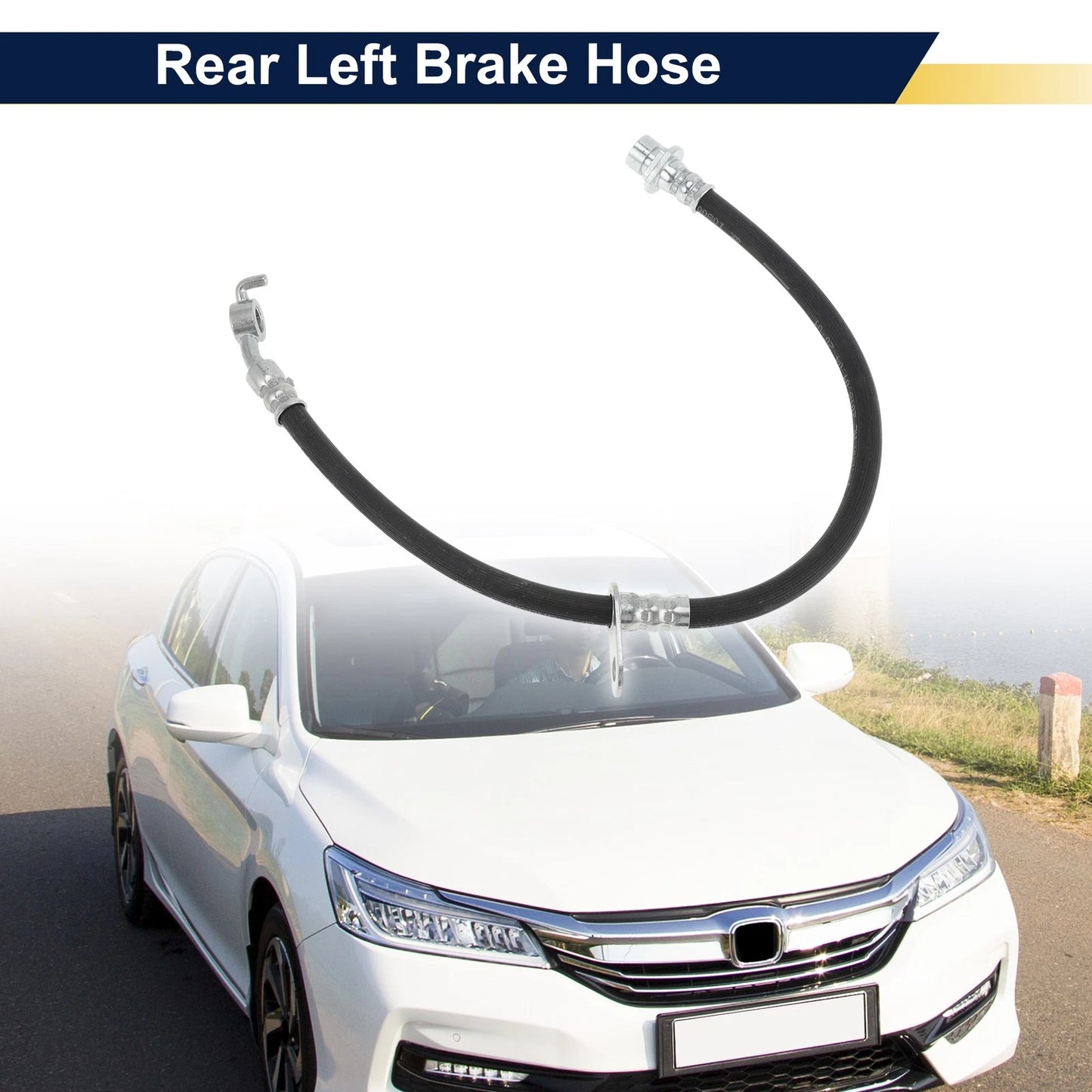 Rear Left Brake Hose for Honda Accord (2008–2012) No. 01468TB0W00