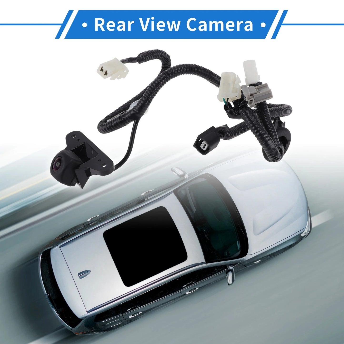 Rear View Camera for Honda Pilot (2012) 120-180° Backup Reverse Park Assist