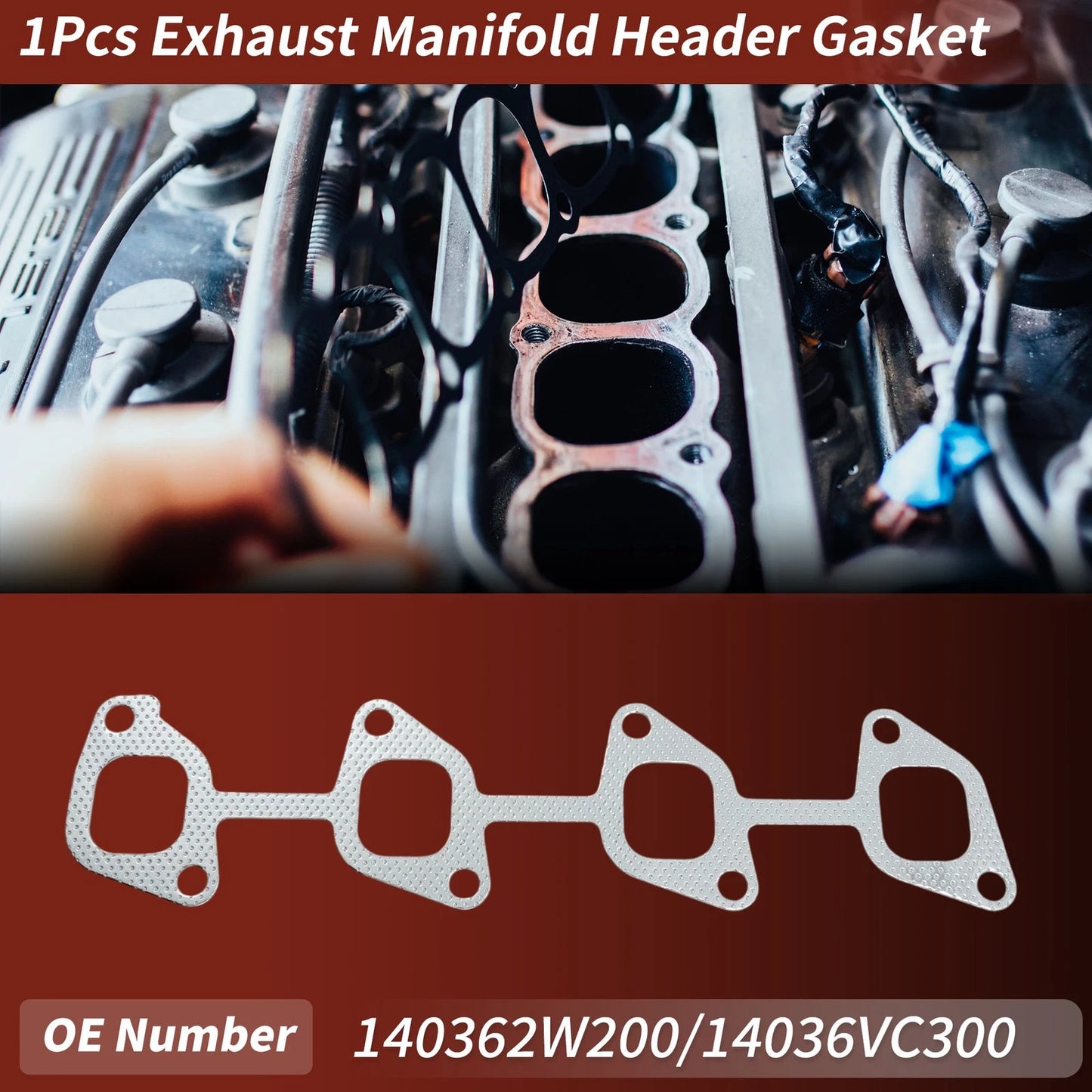 Exhaust Manifold Header Gasket for Nissan Patrol Diesel (2000–2025) No.140362W200