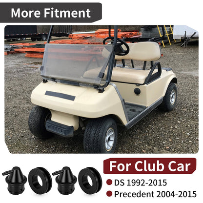 2 Fuel Tank Vent Insulation Grommets for Club Car DS Precedent (1992–2015)