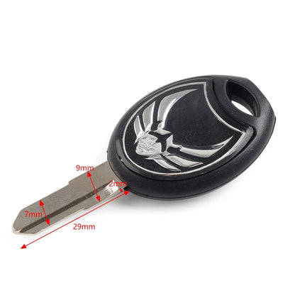 Uncut Blade Blank Key for Honda NRX 1800 Valkyrie Rune (2001–2003)