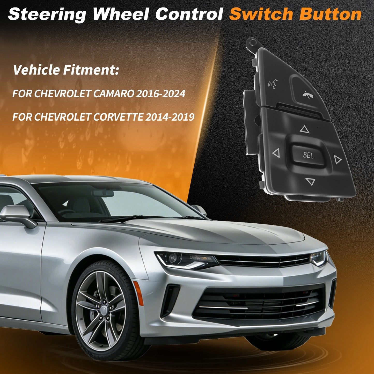 Steering Wheel Button Right Side for Chevrolet Camaro (2016–2024) No. 84191826