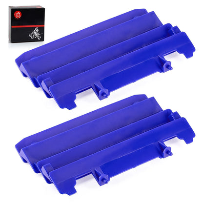2 x Radiator Shrouds Louvers Grill for Yamaha YZ125/YZ125X/YZ250/YZ250X (1999–2023)