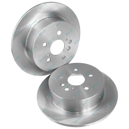 Rear Disc Brake Rotors + HD Pads for Toyota Kluger GSU40 GSU45 V6 3.5L