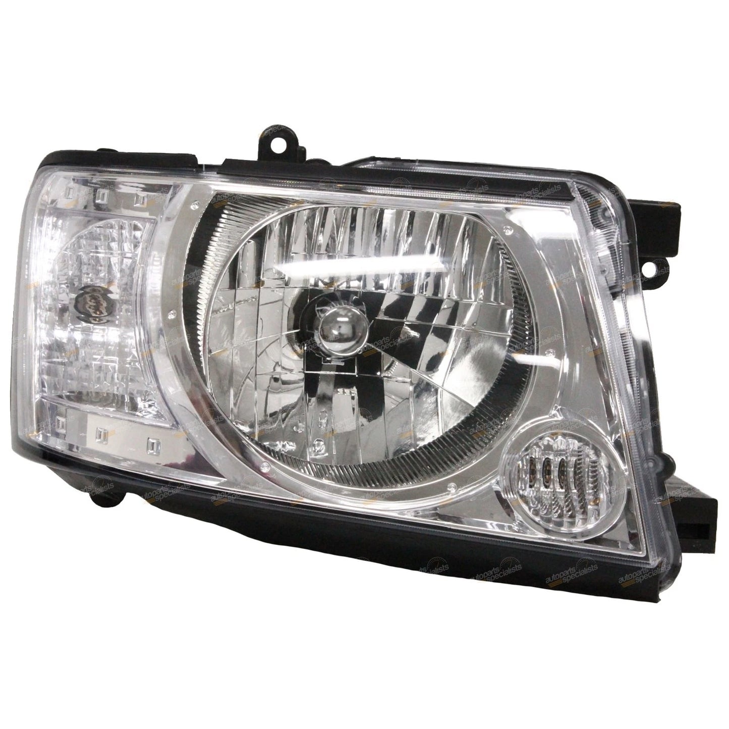 Set of 2 Headlights for Nissan Patrol GU Series 4 & 6 (2004–2013)