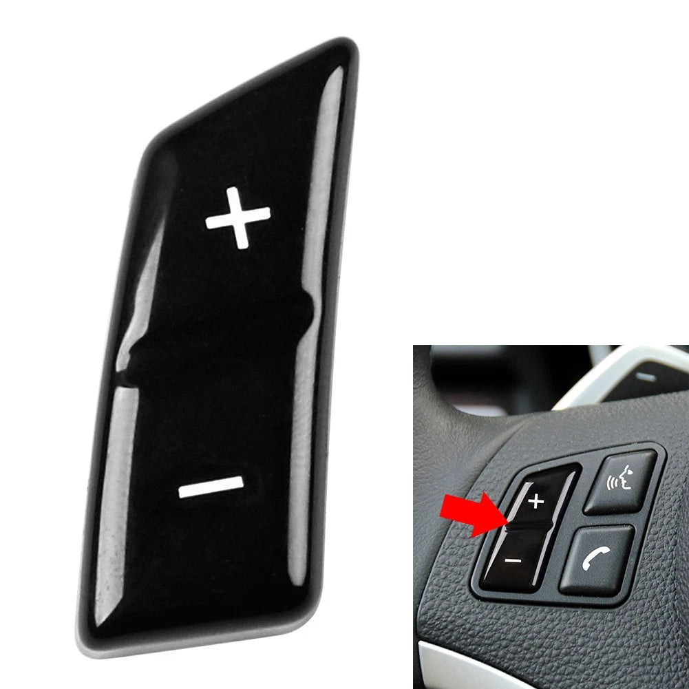 Steering Wheel Volume Button Cover for BMW 1 3 Series E81 E84 E87 E90 E93 M3 X1 (2004–2013)