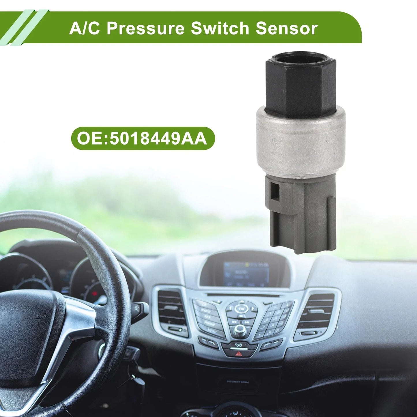 A/C Pressure Switch Sensor for Dodge Ram 2500 (1998-2002) 1 x Pcs