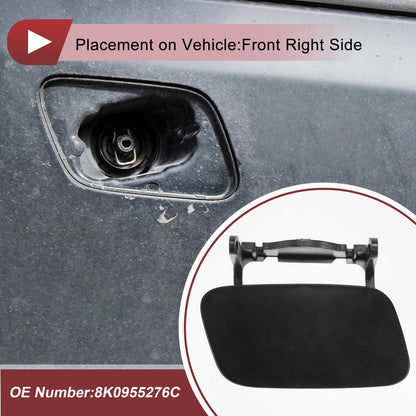 Front Right Washer Nozzle Cover Cap for Audi A4/A4 Quattro (2013) 1 Pcs