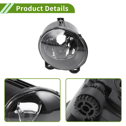 1 Pc Right Fog Light Grill for BMW X5 (1999–2006) No. 63177839866 Clear