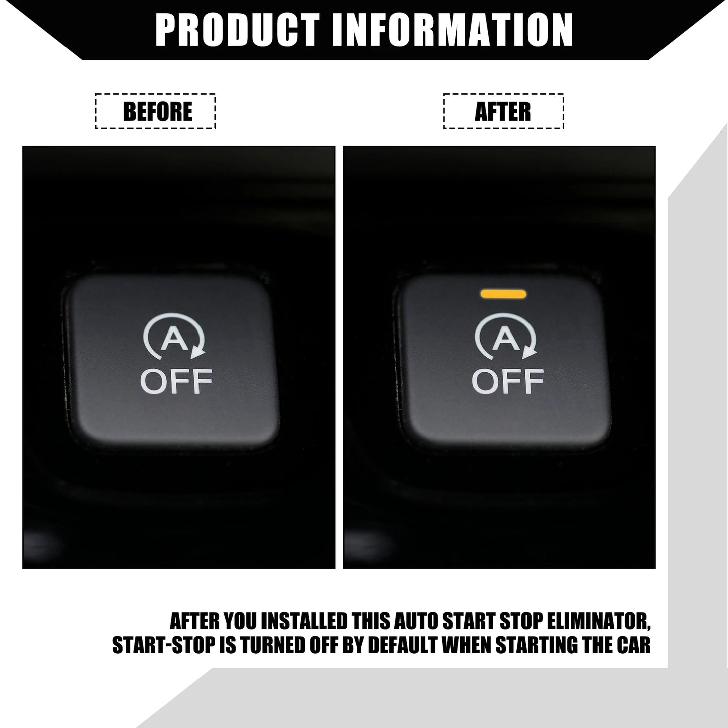 Auto Start Stop A-Off Cable Replacement for Honda Accord (2018–2022)