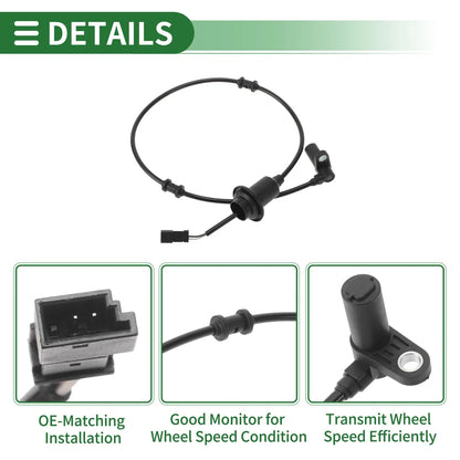 ABS Wheel Speed Sensor for Mercedes-Benz W220 (1998-2005)