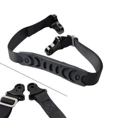 Universal Adjustable Fork Rear Seat Rescue Strap Sling for Motorcycle
