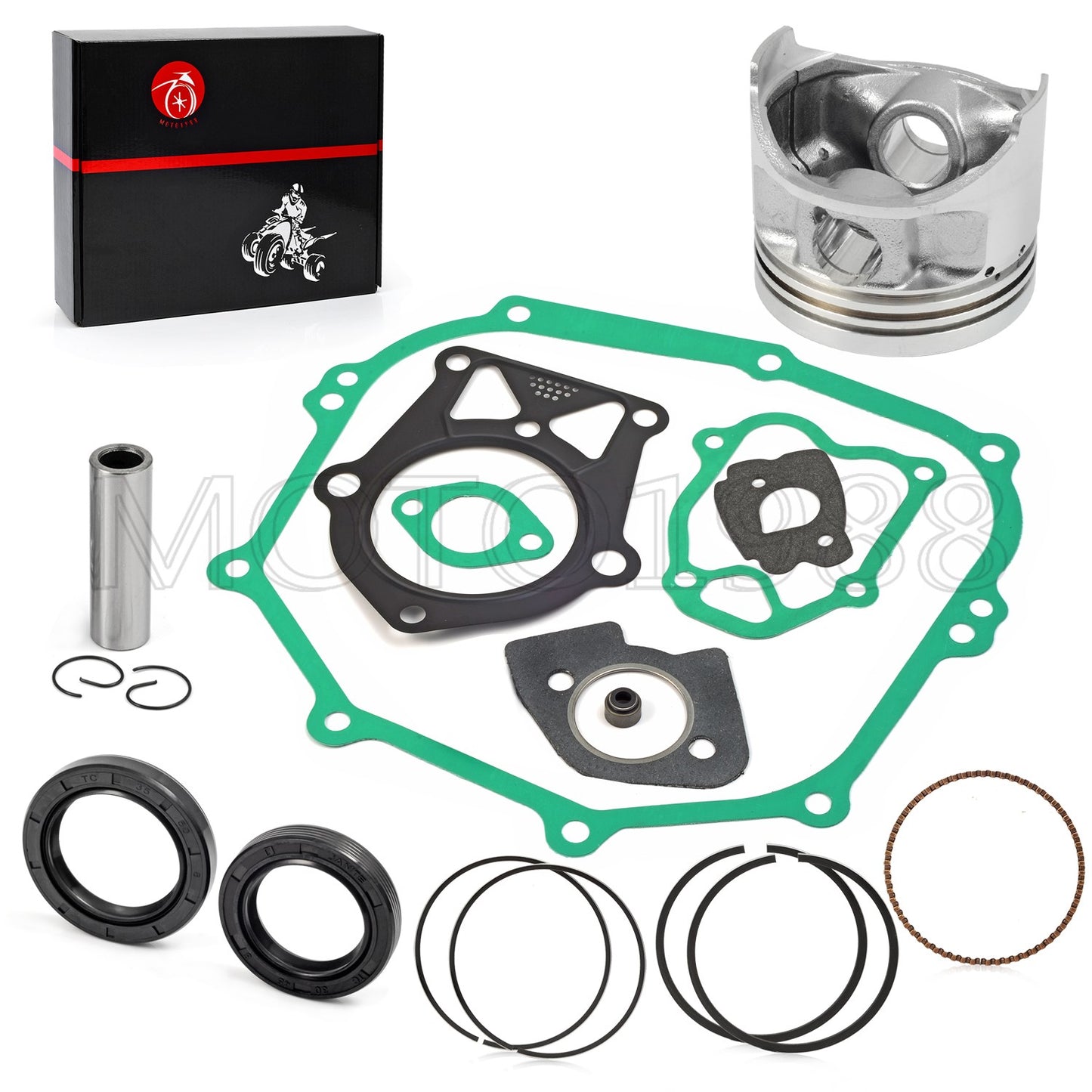Piston and Connecting Rod Set for Yamaha G14A (1995–1996)