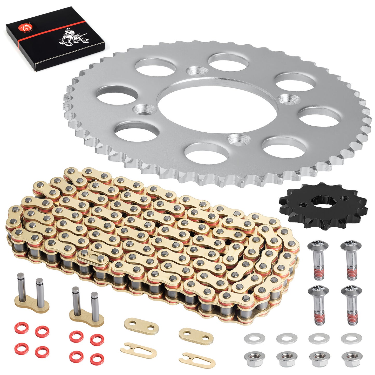 Drive Sprocket Chain Kit for Honda XR100R CRF100F (2000–2023)