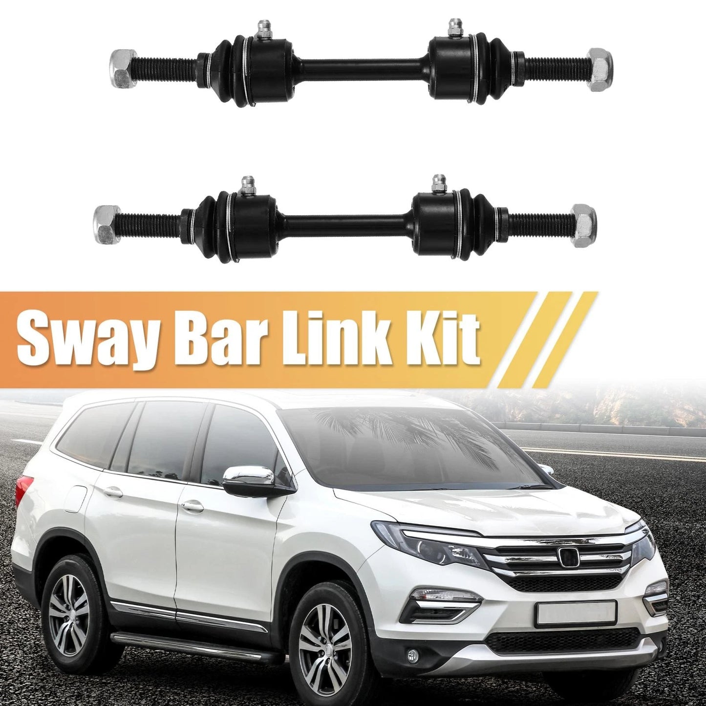 2X Front Sway Bar Links K750362 9L3Z5K483D for Ford F-150 F-250 4WD (2010–2018)