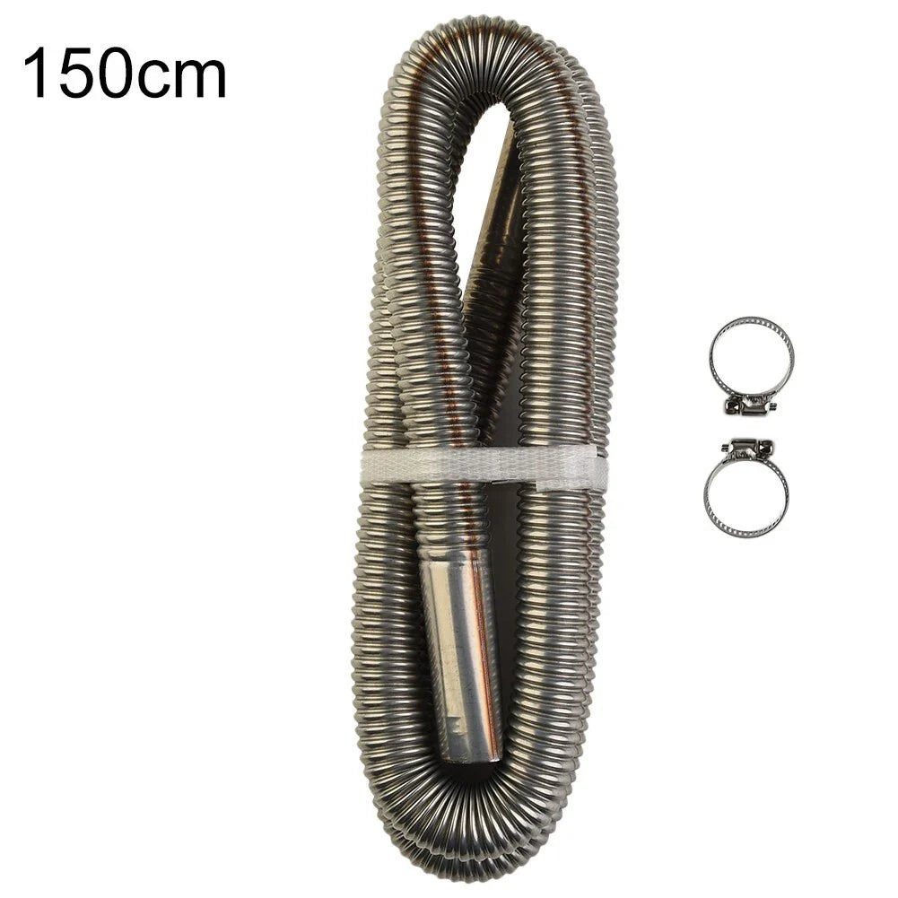 Stainless Steel Exhaust Pipe / 7-Length / Exhaust Pipe for Air Diesel Heater