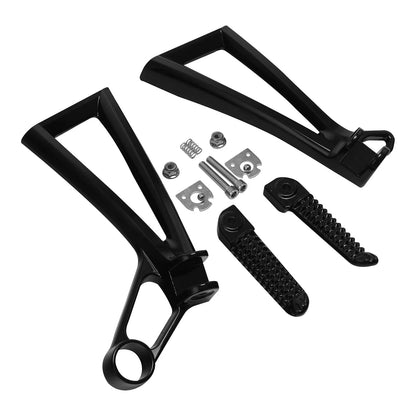 Rear Passenger Foot Pegs for Yamaha YZF R6 R6S (2003-2009)