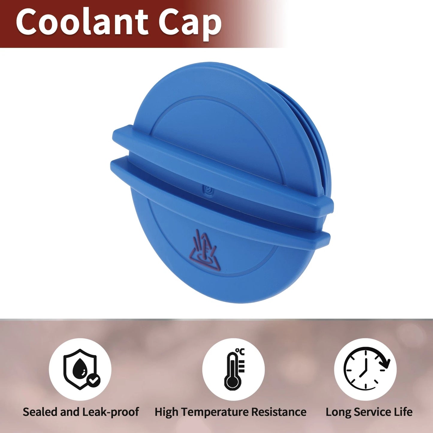 Coolant Cap for Audi A1 (2010–2015) No. 3B0121321 Blue