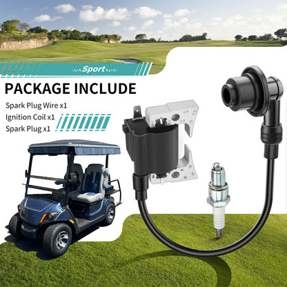 Ignition Coil Spark Plug Wire Cap for Yamaha G11 G16 G20 G21 G22 G23 G27 G28 (1995–2006)