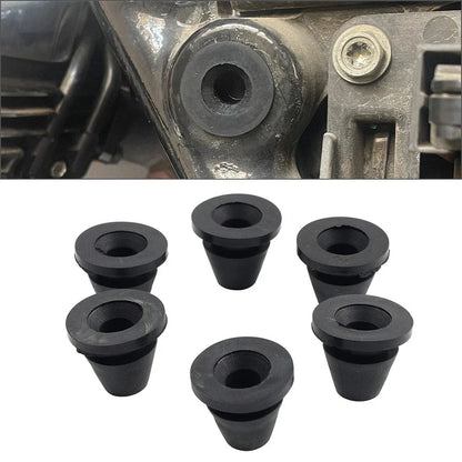 6 x Rubber Side Cover Grommets for Harley Touring Road Electra Glide (2008-2024)