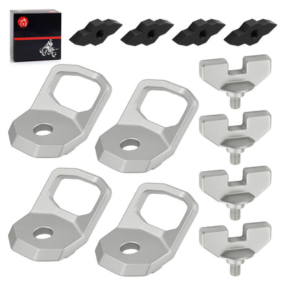 Set of 4 Lock & Ride D-Rings for Polaris Xpedition ADV (2024–2025)