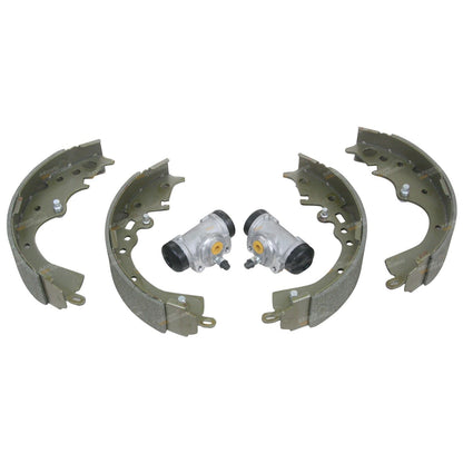 Rear Brake Shoes & 2 Wheel Cylinders for Commuter Van (2005–2012)