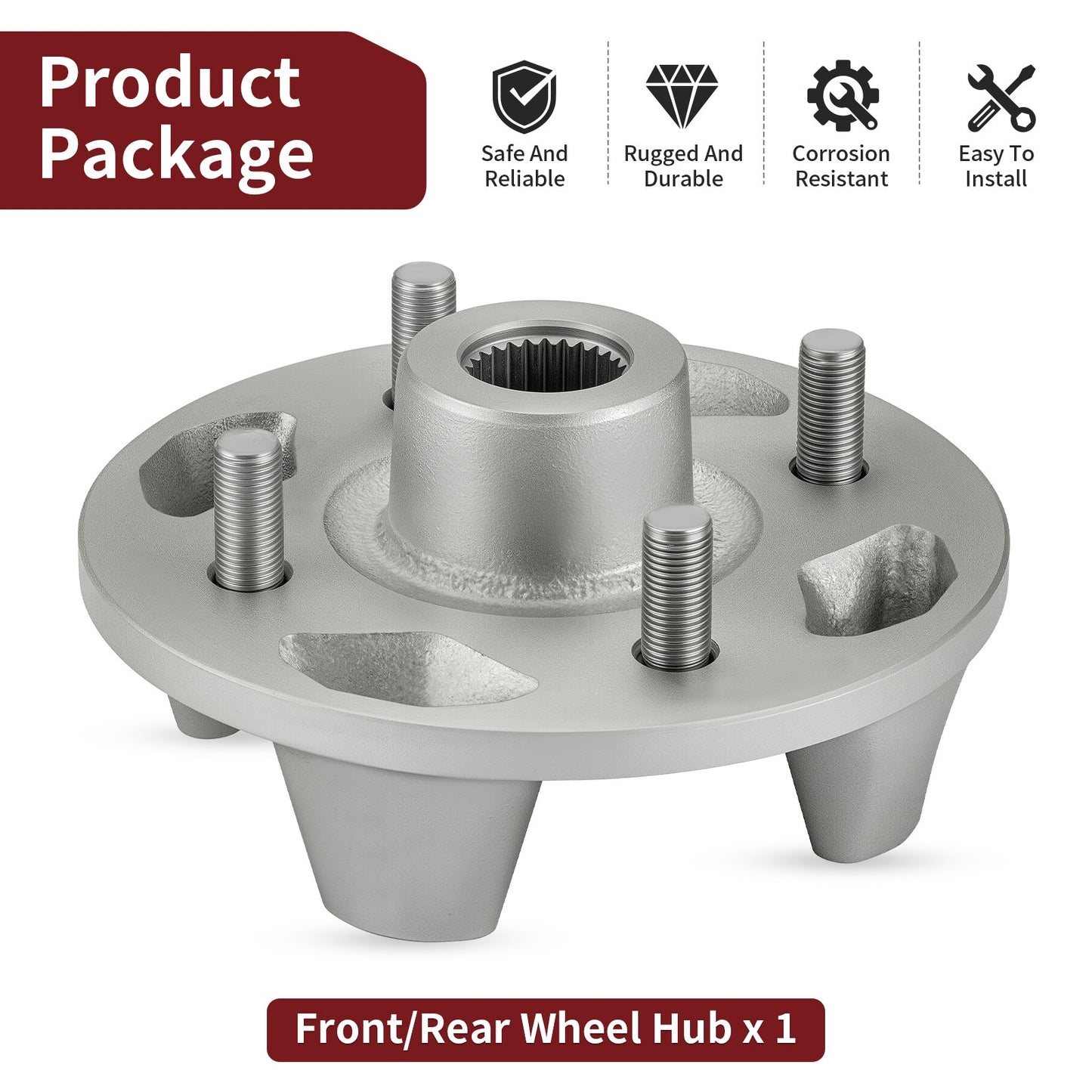 Wheel Hub for Yamaha Viking 700 (2014–2015)